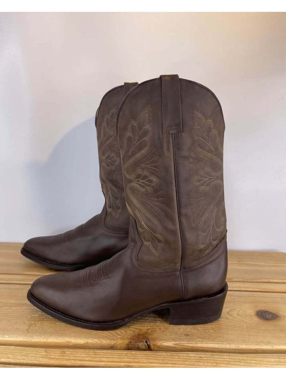 Pistolero Men's Leather Western Boots - Size 9